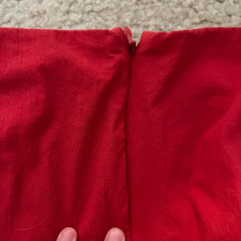 Abercrombie Fitch Elegant Red Sleeveless Cutout Dress XXS NWOT - Picture 12 of 12